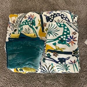 Opal house full size comforter with 2 matching shams